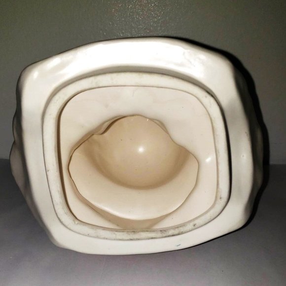 Vintage Takahashi Glass Eyed Girl Cookie Jar Country Doll Flower Basket … - Picture 8 of 13